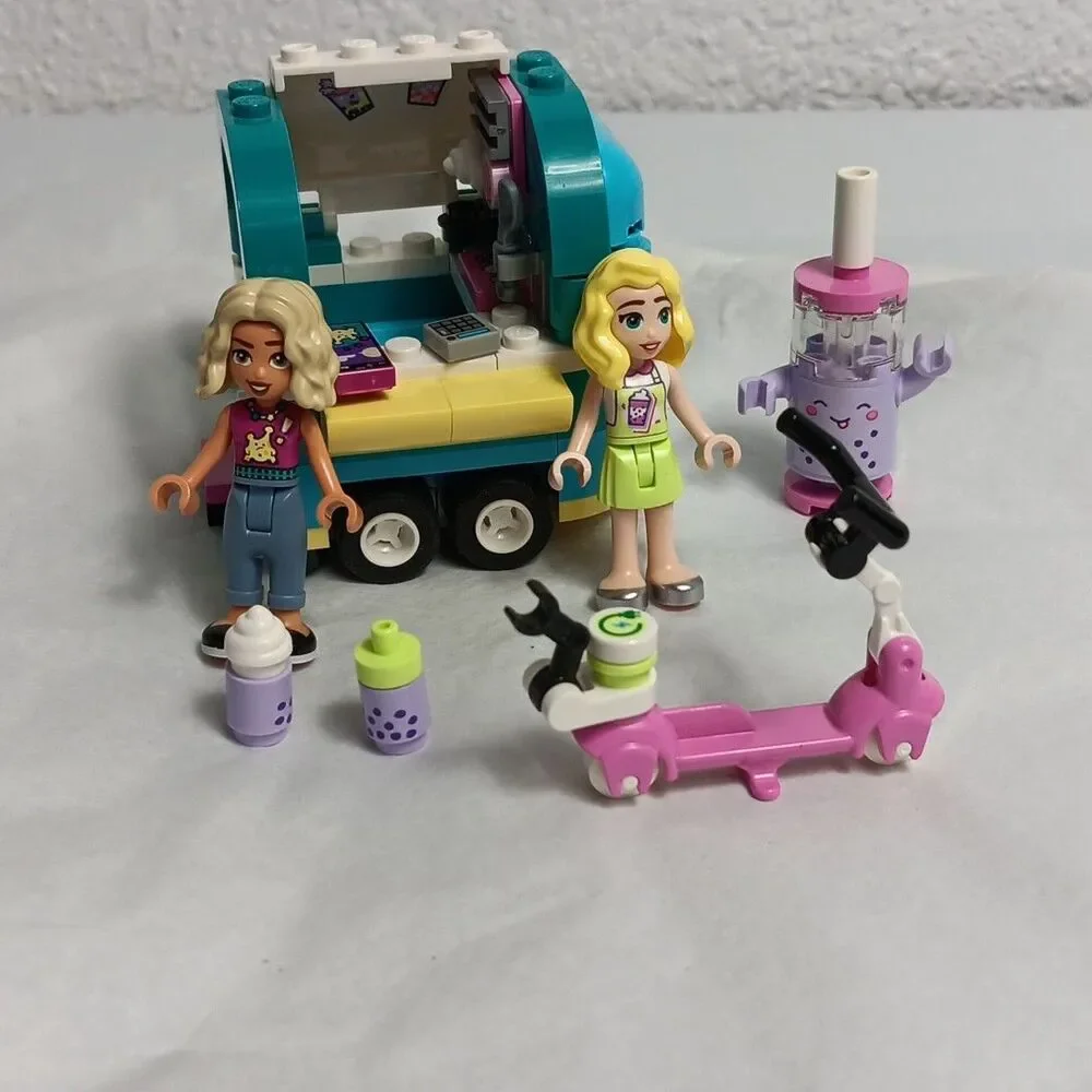 Lego Friends Mobile Bubble Tea Shop Replacements Loose Incomplete